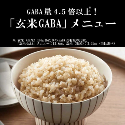 JRI-B100玄米GABAメニュー