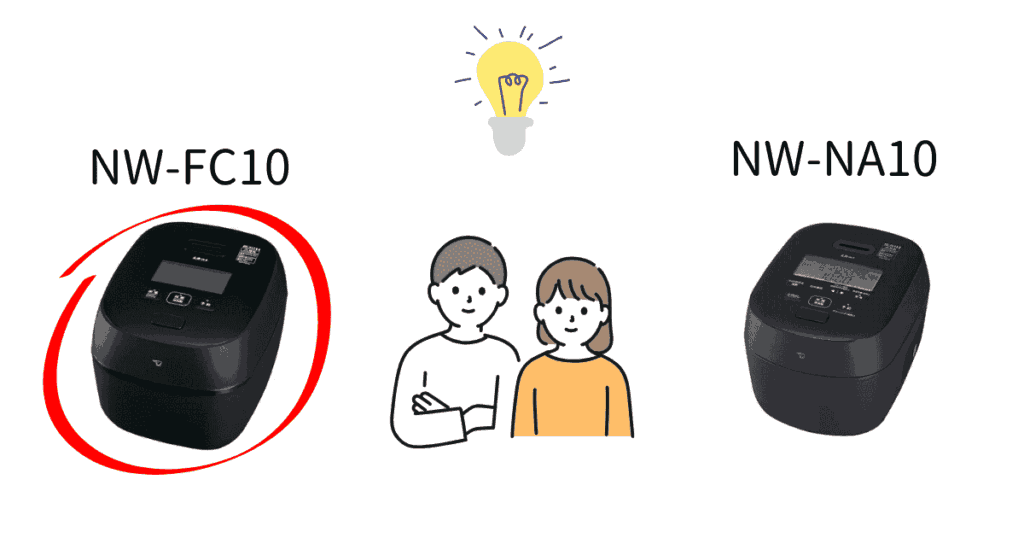 NW-FC10がおすすめな人(NW-NA10比較)