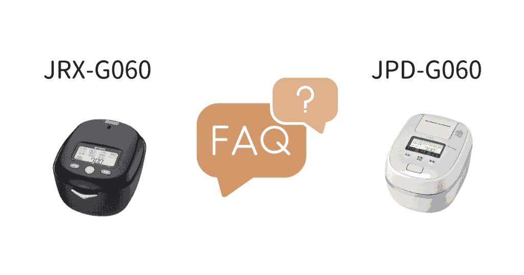 JRX-G060とJPD-G060の違いFAQ