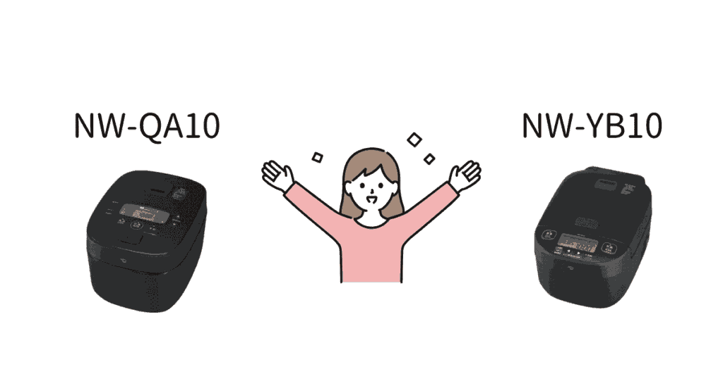 NW-QA10とNW-YB10に共通する特徴