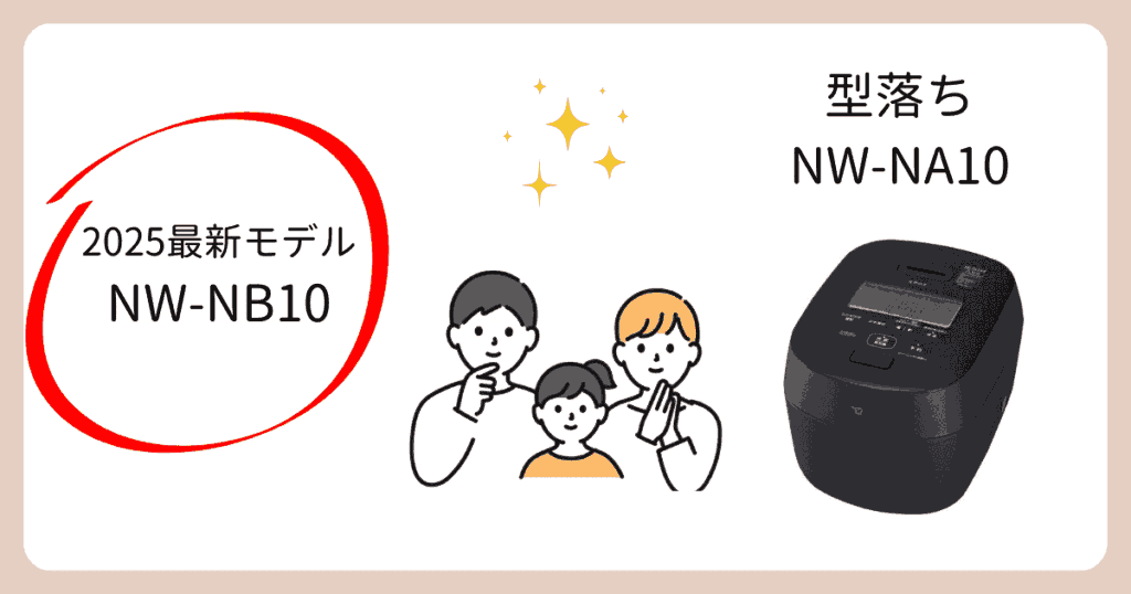 NW-NB10がおすすめな人(型落ちNW-NA10と比較)