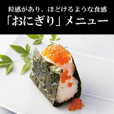 JRI-H100のおにぎりメニュー