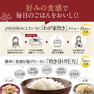 NW-WB10のわが家炊き