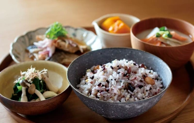 NX-AA10で炊いた雑穀米
