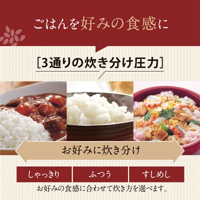 NW-YC10炊き分け圧力