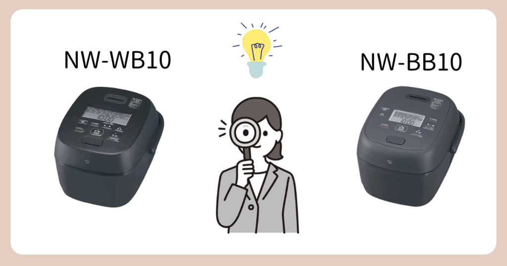 NW-WB10とNW-BB10の共通点